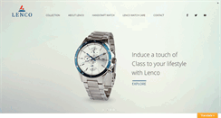 Desktop Screenshot of lencowatches.com